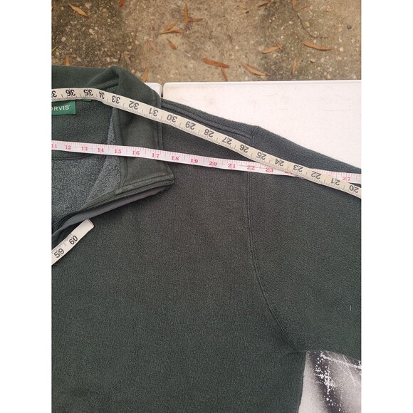 Orvis Quarter Zip Shirt Olive Green - Picture 10 of 11